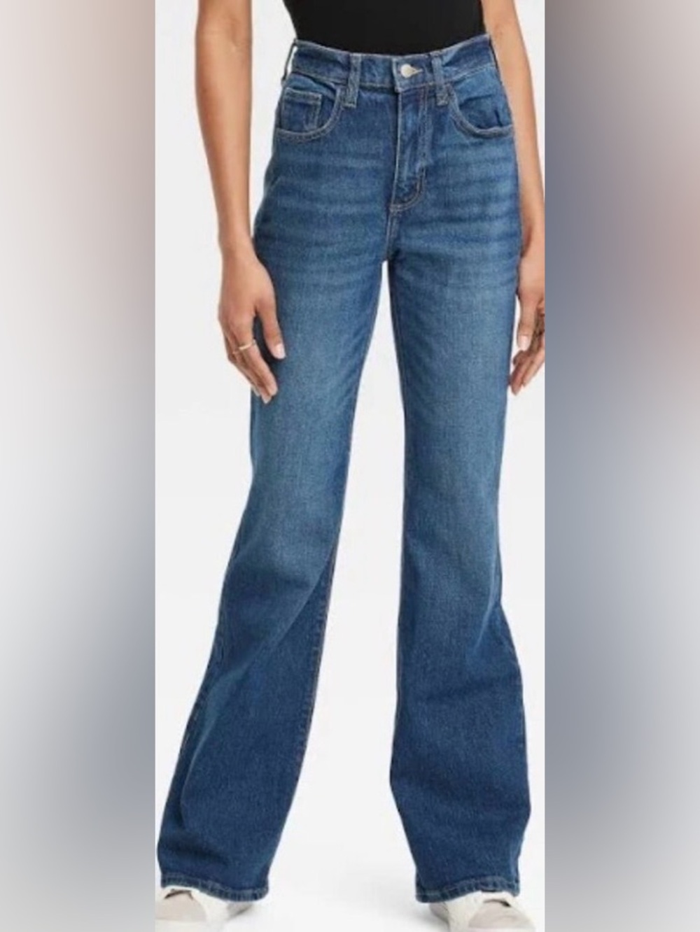 Universal Thread High Rise Flare short Jeans NWT